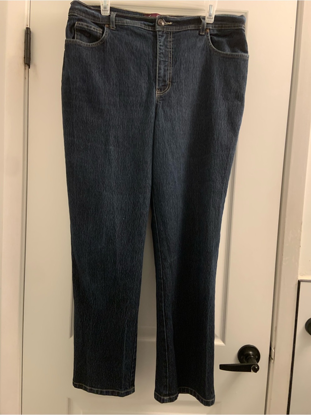Gloria Vanderbilt Navy Straight Leg Jeans